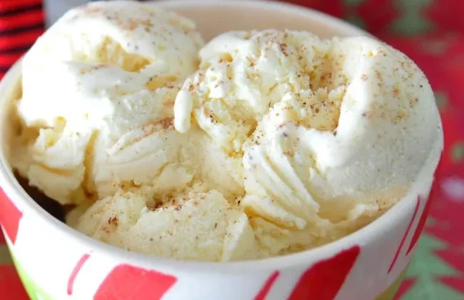 Easy Eggnog Ice Cream Recipe You Can Make in 30 Minutes