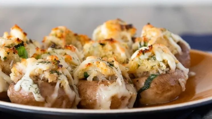Easy Perfect Crab-Stuffed Mushrooms Recipe You Can Make in 30 Minutes