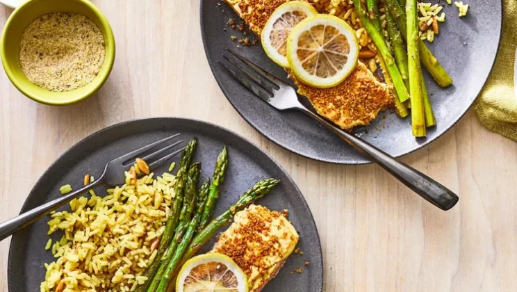 Simple & Affordable Baked Salmon Fillets Dijon Recipe