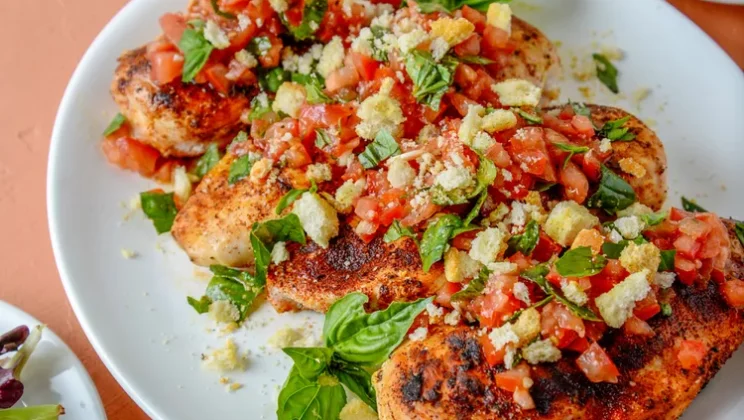 Simple & Affordable Grilled Bruschetta Chicken Recipe