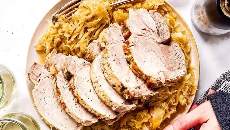 How to Make the Perfect Pork Roast and Sauerkraut at Home