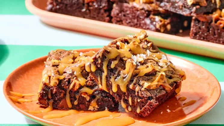 Viral Food Trend: Salted Caramel Pretzel Brownies You Must Try